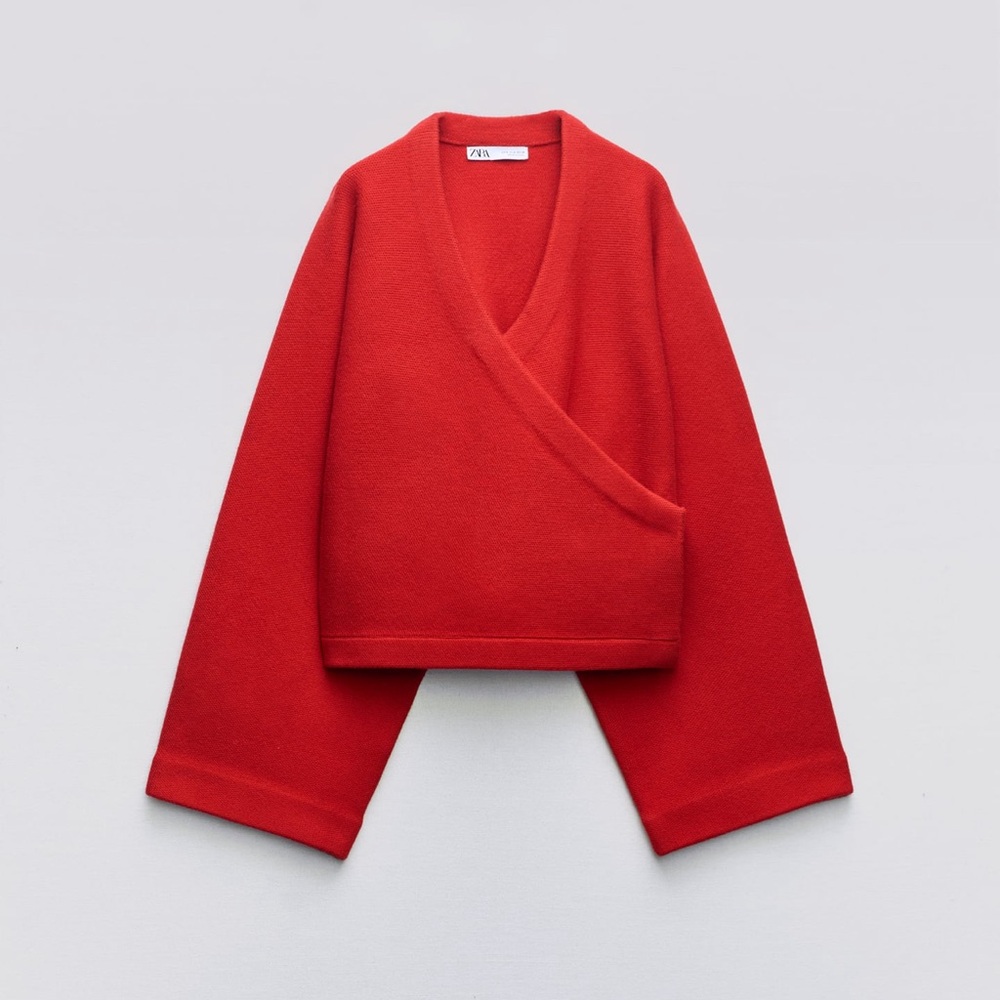 Zara Wool Kimono Coat